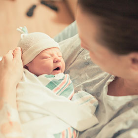 Rocío Reina, paciente de maternidad del Hospital Quirónsalud Málaga