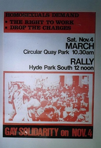 gay solidarity week poster