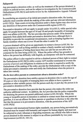 Ruddock's response
